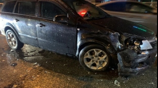 Ziya Bünyadov prospektində avtoqəza olub  - FOTO