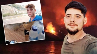 Yanğınsöndürənlərə öz motosikletiylə su daşıyan gənc boğularaq öldü  - VİDEO - FOTO