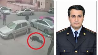 Özünü təhlükəyə ataraq qadını xilas etmək istəyən şəxs Gömrük Komitəsinin əməkdaşı imiş  - FOTO