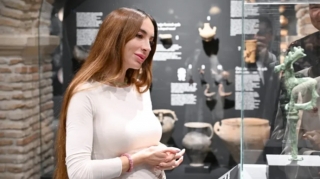 Arzu Əliyeva Şəki səfərindən paylaşım edib - FOTO 