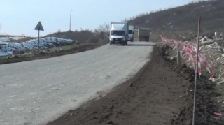 "Ağsu Aşırımı" kimi tanınan yolun təmiri nə vaxt başa çatacaq? - VİDEO 