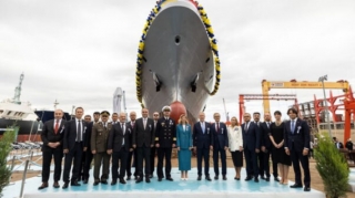 В Турции спустили на воду первый корвет для украинских ВМС   - ФОТО