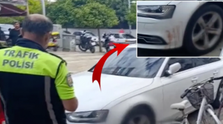 Avtomobilin üzərində qan izləri görüb polisə xəbər verdilər, ortaya qoyun çıxdı 