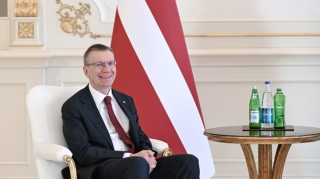 Latviya Prezidentinin Azərbaycana səfəri başa çatdı 