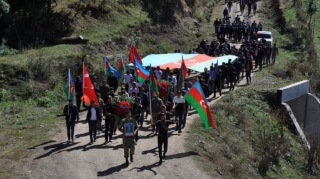 Şəhid Səddam Hüseynov torpağa tapşırıldı 