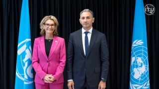 Rəşad Nəbiyev Beynəlxalq Telekommunikasiya İttifaqının Baş katibi ilə görüşüb - FOTO 