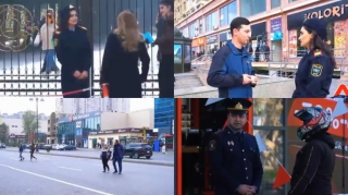 Polis qayda pozub təhlükə yaradan piyadaları belə saxladı - VİDEO