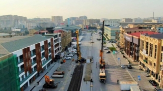 Bakıda tikilən yeni yol belə olacaq - VİDEO