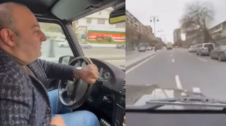 Bakıda “Gelandewagen” sürücüsü kasıbları təhqir etdi - VİDEO 