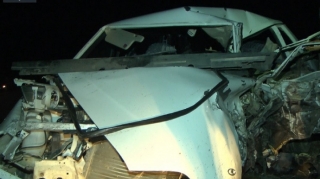 Şəmkirdə qəza olub, xəsarət alan var