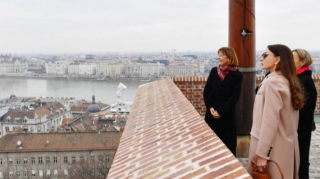 Mehriban Əliyevadan Macarıstan səfəri ilə bağlı paylaşım - FOTO 