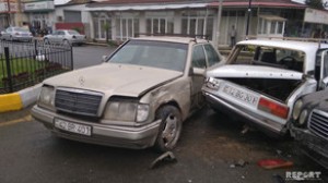 Zəncirvari qəzada 3 nəfər xəsarət alıb - Lənkəranda