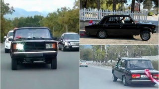 “VAZ”ın qabağını qaldırıb nömrəsiz sürən sürücü - 90-BS-437- DİN-dən AÇIQLAMA  - VİDEO