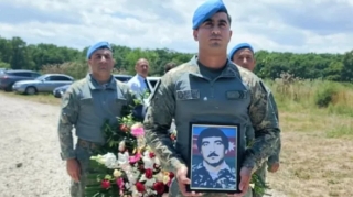 İtkin-şəhid Yarməmməd Nuriyev Xaçmazda dəfn olundu 