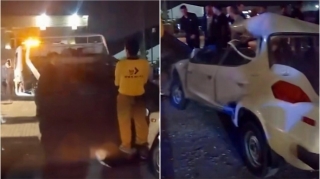 Lökbatanda üç maşın toqquşdu, xeyli sayda yaralı var    - VİDEO