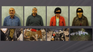 Oğuz polisindən ƏMƏLİYYAT: Narkotik satan ata, ana, oğul və gəlin SAXLANILDILAR  - VİDEO