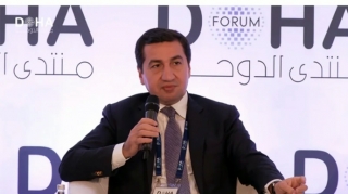 Hikmət Hacıyev Dohadakı müzakirələrlə bağlı paylaşım etdi - VİDEO 