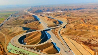 Последние кадры со строительства дороги, ведущей к Зангезурскому коридору - ВИДЕО