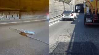 Sürücülərə maddi ziyan vuran yol bərpa olundu – AAYDA-dan açıqlama   - FOTO+VİDEO