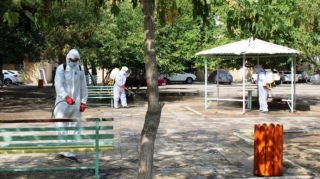 Yasamalda dezinfeksiya işləri aparılıb