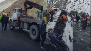 İranda yol qəzasında 5 nəfər ölüb 