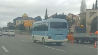 İndi də Bakıdan Xırdalan dairəsi istiqamətinə avtobus zolağı çəkilir  - VİDEO