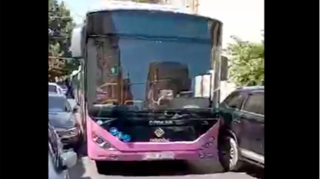 65 saylı avtobusun intervalı bu səbəbdən pozulur  - VİDEO
