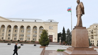 Prezident İlham Əliyev Gəncə şəhərində səfərdə olub - FOTO 