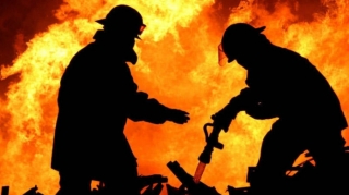 Ağcabədidə avtomobil təmiri sexi yanıb