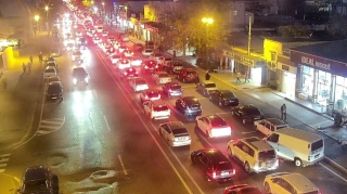 Bakıda bu yollarda tıxac var - SİYAHI   - FOTO