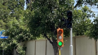 Bakıda işıqfor xarab oldu, “bala işıqfor”  qoyuldu