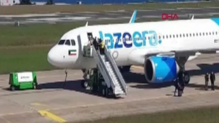 Trabzonda təyyarə bomba xəbərdarlığına görə təcili eniş edib