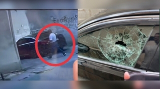 Bu adamdan ehtiyatlı olun: Maşınların şüşəsini sındırıb qaçır - VİDEO