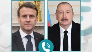 Emmanuel Makron İlham Əliyevə zəng vurub 