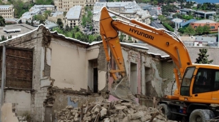 Dərnəgüldə evlər sökülür - Sakinlər ölçmə metodundan narazıdırlar - VİDEO