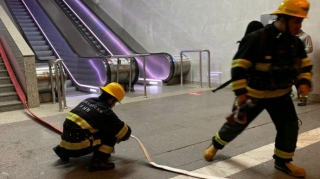 FHN Bakı metrosunda yanğın-taktiki təlim keçirib   - FOTO