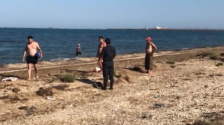 Karantin qaydalarını pozaraq çimərliyə gedənlər cəzalandırılıb - FOTO 