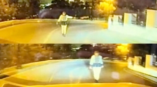 Bakıda gecə yarısı kabus:  Qadın hərəkətdə olan maşının üzərinə getdi  - VİDEO