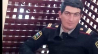 Azərbaycanda qəzada ölən polisin FOTOSU 