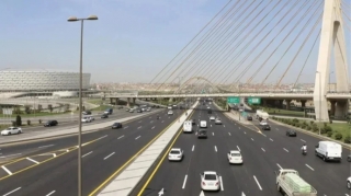 Bu yolda sürət həddi endirildi 