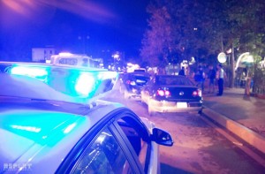 Şəmkirdə avtomobil qəzası baş verib, xəsarət alan var