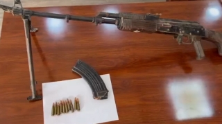 Bakıda pulemyot satmaq istəyən şəxs saxlanılıb  - VİDEO