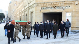 Daxili Qoşunların Vətən müharibəsində yaralanan hərbçisi bu gün şəhid olub