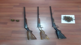 Mingəçevirdə silah-sursat aşkarlanıb  - FOTO