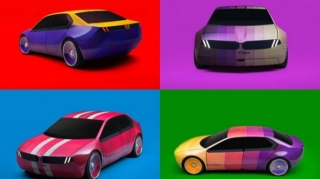 “BMW” rəngi dəyişən avtomobillərini təqdim etdi - VİDEO 
