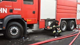 Xaçmazda və Bakıda mağazalarda yanğın olub