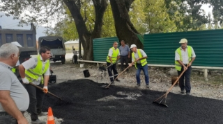 İsmayıllının kənd yolları təmir olunur - FOTO