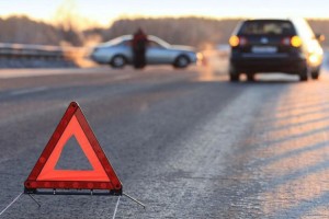 Hacıqabulda zəncirvari qəza: üç avtomobil toqquşub