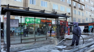 Bakı küçələri növbəti dəfə dezinfeksiya edilir  - FOTO
