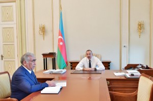 Prezident İlham Əliyev AAYDA-nin idarə heyətinin sədrini qəbul edib